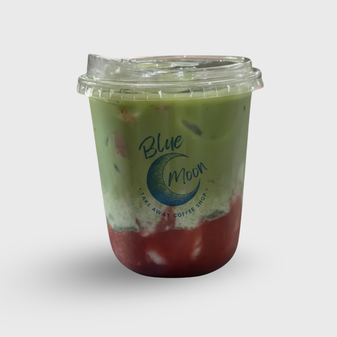 Strawberry Matcha Latte